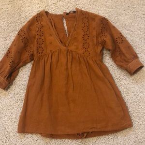 Babydoll dress from Zara with pockets